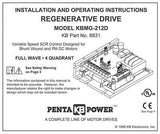 KB Electronics KBMG-212D DC Motor Control 8831 - Industrial Sensors & Controls