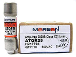 Mersen ATQR25, 600 VAC, 25 Amp, Amp-Trap Time Delay Fuse (LOT of 10) - Industrial Sensors & Controls