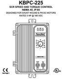 KB Electronics KBPC-225D DC Motor Control 9391 - Industrial Sensors & Controls