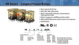 IDEC RH2B-ULDC24V Power Relays (LOT OF 10) - Industrial Sensors & Controls