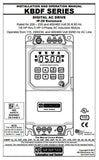 KB Electronics KBDF-27D Digital AC Motor Control, 9675 - Industrial Sensors & Controls