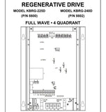 KB Electronics KBRG-240D Regenerative DC Motor Control 8802 - Industrial Sensors & Controls