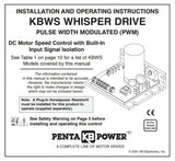 KB Electronics KBWS-22D PWM DC Motor Control 9492 - Industrial Sensors & Controls