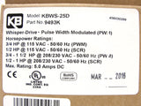 KB Electronics KBWS-25D PWM DC Motor Control 9493 - Industrial Sensors & Controls