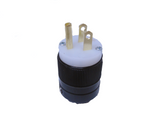 Marinco 5266 Straight Blade Male Plug, 15A, 125V (Box of 10) - Industrial Sensors & Controls