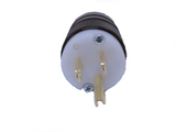 Marinco 5266 Straight Blade Male Plug, 15A, 125V (Box of 10) - Industrial Sensors & Controls