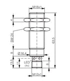 Contrinex DW-AS-703-M18-673 Proximity Sensor