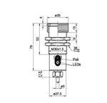 Sensopart FMS 30-44 UL4-60 Photoelectric proximity sensor
