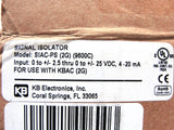 KB Electronics  SIAC-PS SIGNAL ISOLATOR WITH POWER SUPPLY (9600) - Industrial Sensors & Controls