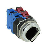 IDEC ASD222NU Selector Switch, 2 Postion, 30mm, 2 NO/2 NC