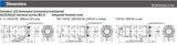 IDEC ALD2QH211DNUG Green Pushbutton, Extended Len, 30mm, Momentary, 1 NO/1 NC
