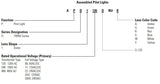 IDEC APD1QH2DNUW White Pilot Light, Full Voltage, 30mm, 120V