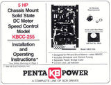 KB Electronics KBCC-255 VFD 9940 DC Drive - Industrial Sensors & Controls