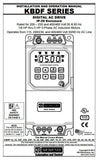 KB Electronics KBDF-29 Digital AC Motor Control, 9641 - Industrial Sensors & Controls