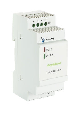 Wieland 81.000.6322.0 Switching Power Supply, 12 VDC, 2A