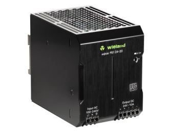 Wieland 81.000.6550.0 Switching Power Supply, 24 VDC, 20A