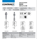 Contrinex DW-AS-513-M8 Proximity Sensor