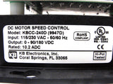 KB Electronics KBCC-240D VFD 9947 DC Drive - Industrial Sensors & Controls