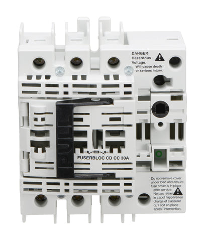 Socomec Disconnect Switch, 37103003, FUSERBLOC, 30A, 3P - Industrial Sensors & Controls